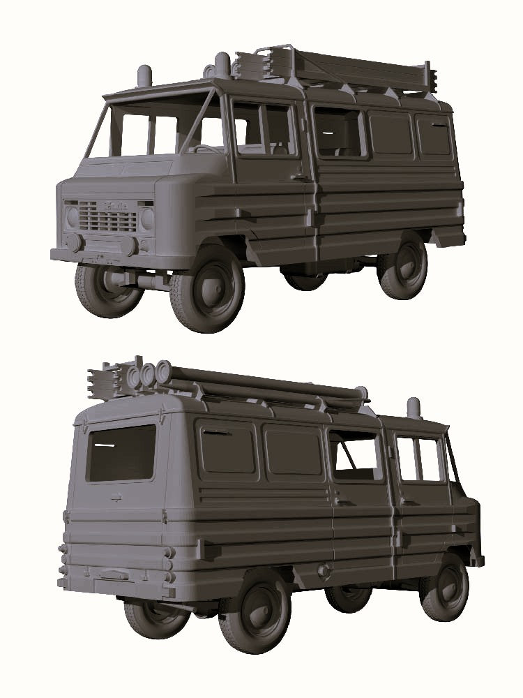 Żuk A-15C firefighting van