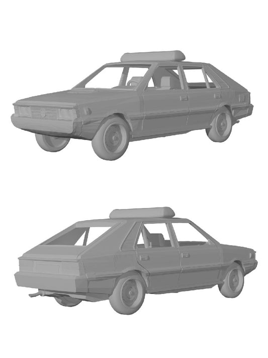 FSO Polonez 1500 militia car