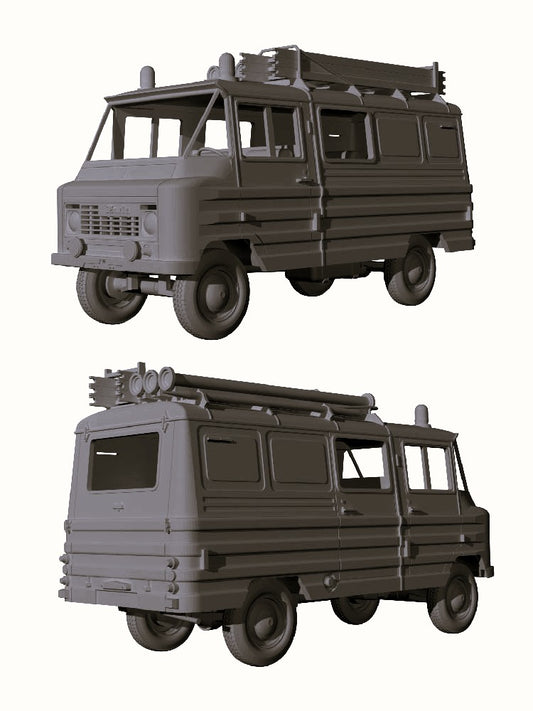 Żuk A-15C firefighting van