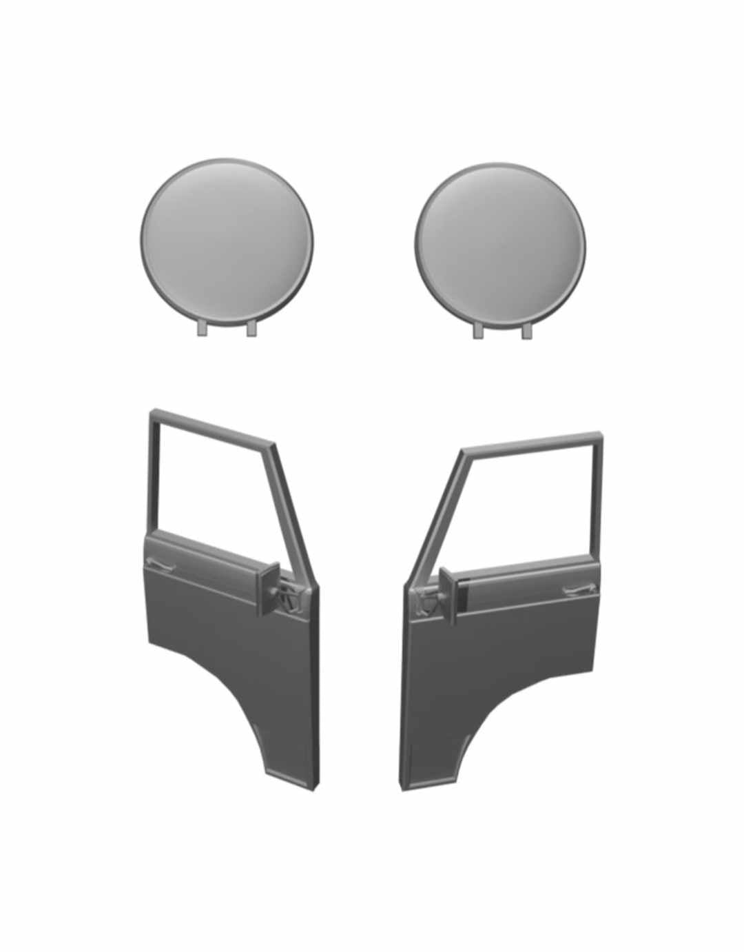 DIY parts STAR 266 H0 1:87