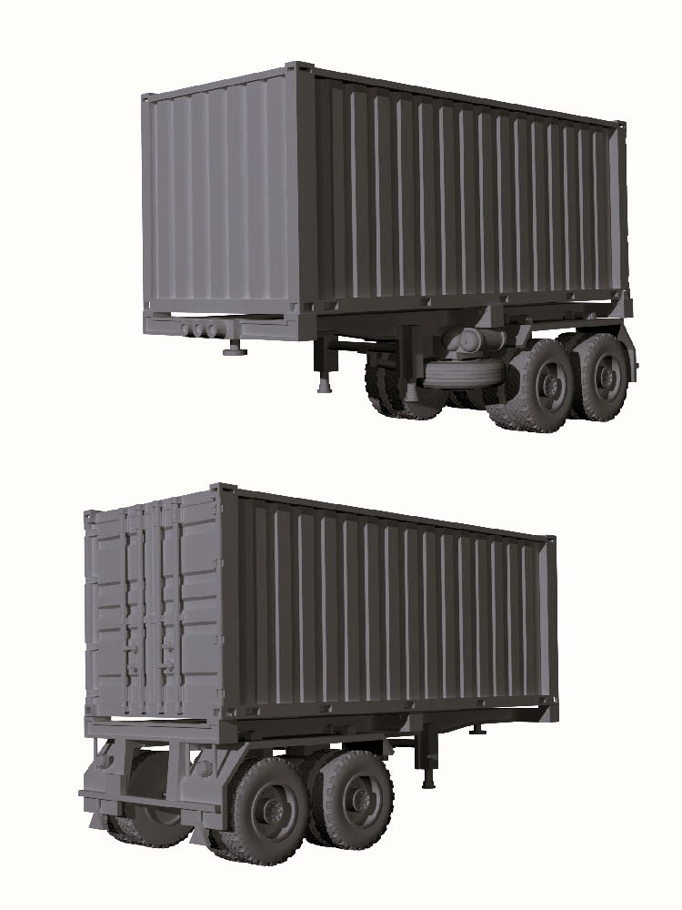 Jelcz 317 + NK-20 Container set