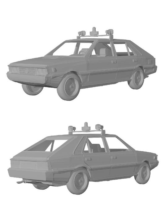 FSO Polonez 1500 militia car