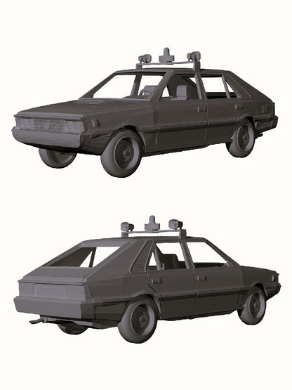 FSO Polonez 1500 militia car