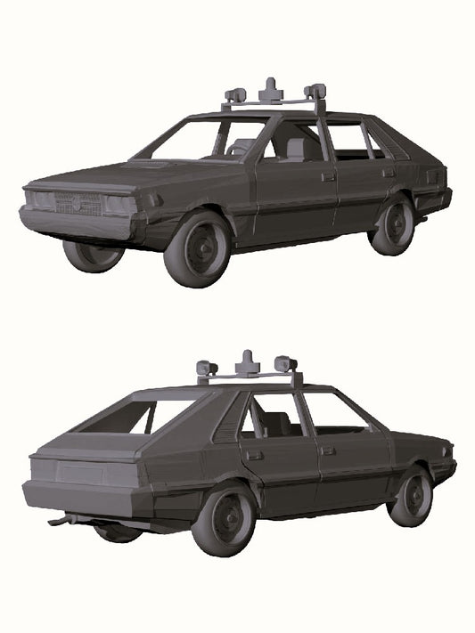 FSO Polonez 1500 militia car