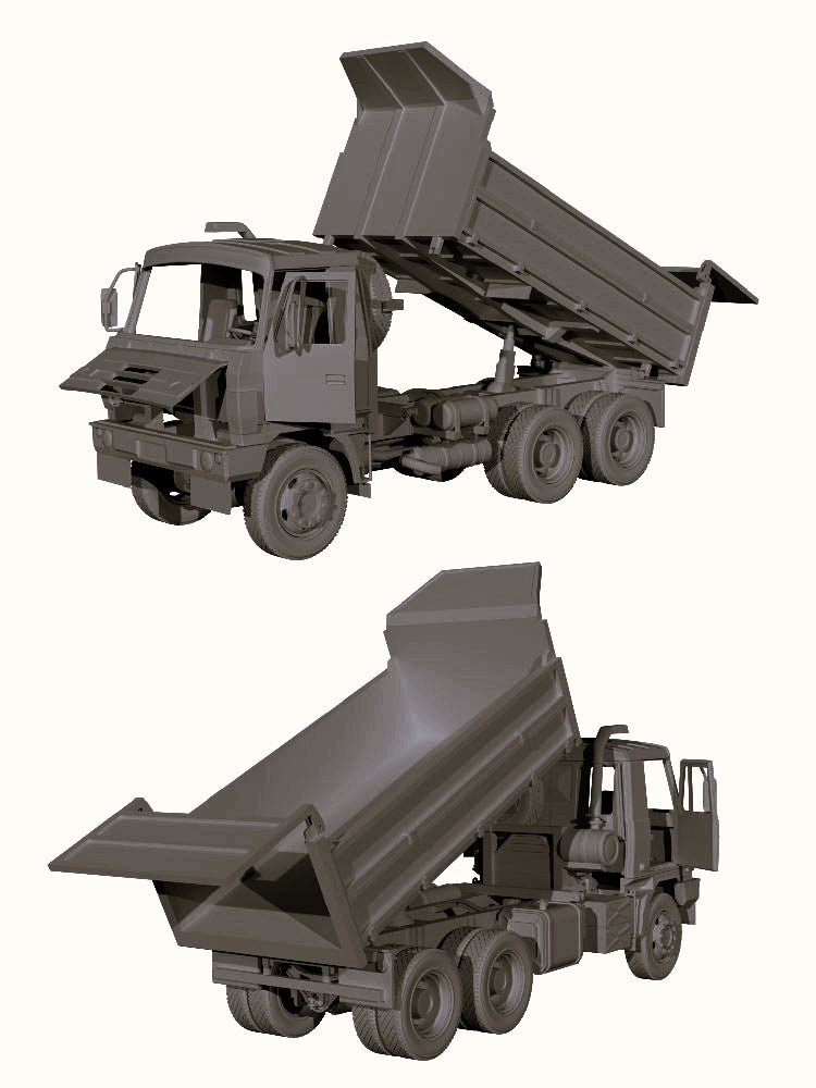 Tatra T 815 6x6  THREE-SIDED TIPPER